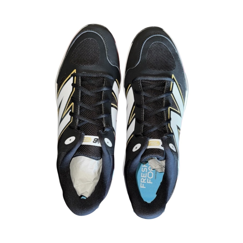 New Balance 3000v7 Fresh Foam Baseball Cleats Men 11.5D PL300K7 White Black NIB - Picture 9 of 12